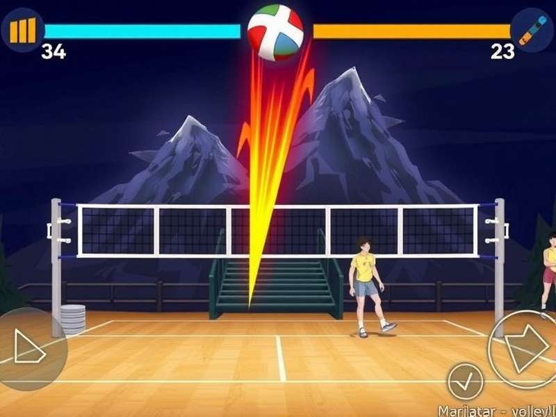 Himalayan Volley Elites Game Screenshot
